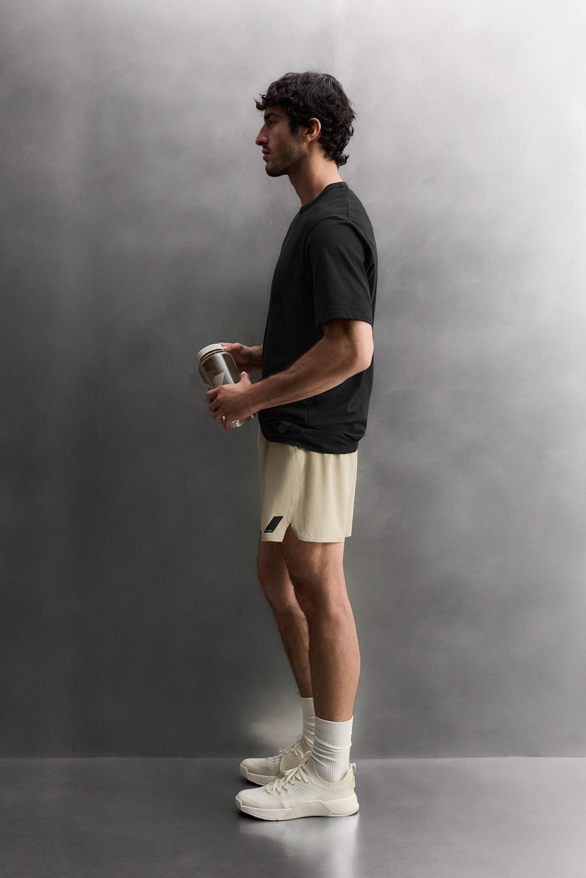 COTTON BLEND TECHNICAL T-SHIRT
